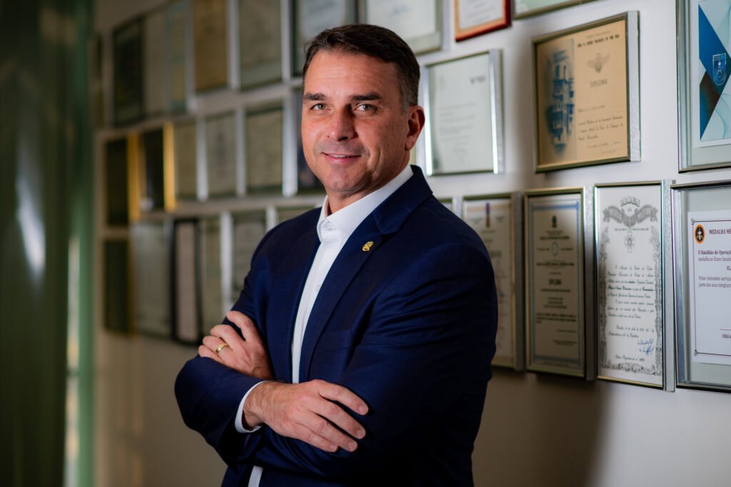 Flávio Bolsonaro, candidato à Presidência nas Eleições 2026