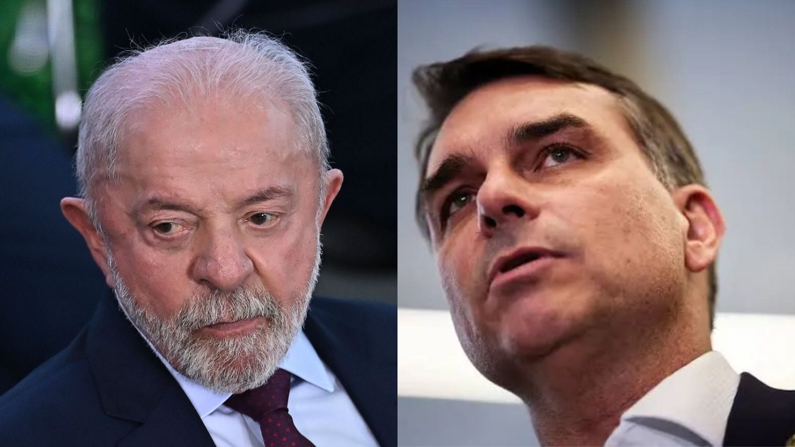 Lula e Flávio Bolsonaro realizam atos simultâneos no Rio de Janeiro