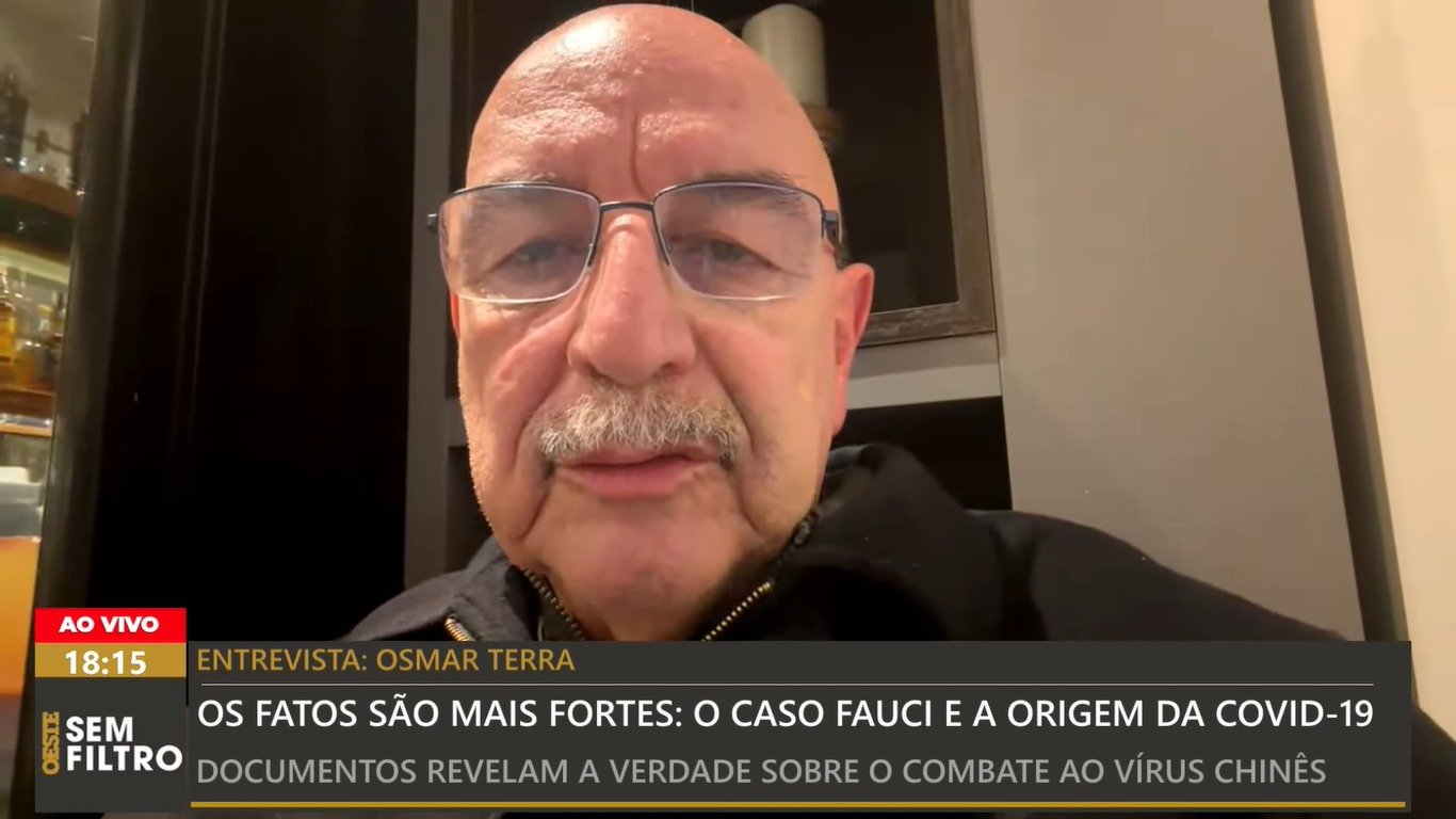 Osmar Terra questiona condução da pandemia e aponta interesses comerciais em vacinas