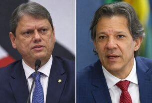 Tarcísio e Haddad iniciam embate direto na corrida pelo governo de São Paulo