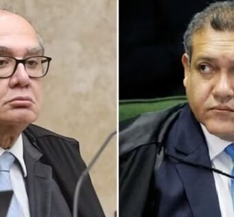 Tensão no STF: mensagens revelam embates entre Gilmar Mendes, Fux e Nunes Marques