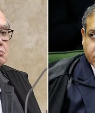 Tensão no STF: mensagens revelam embates entre Gilmar Mendes, Fux e Nunes Marques
