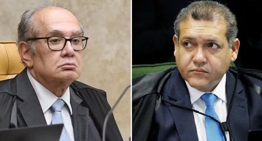 Tensão no STF: mensagens revelam embates entre Gilmar Mendes, Fux e Nunes Marques
