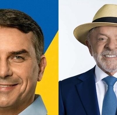 Flávio Bolsonaro e Lula disputarão o segundo turno das eleições presidenciais
